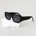 Logo Custom 2025 Fashion Retro Acetate Small Frame Sun Glasses UV400 Cat Eye Polarized Sunglasses for Women