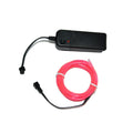 2.3mm 2m El Colorful Wire with 2AA or 2AAA Battery Inverter