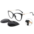 Wholesale TR90 With Metal Magnetic Clip on Frame Sun Glasses Polarized Sunglasses 1Frame and 1 Clip Sunglasses for Women