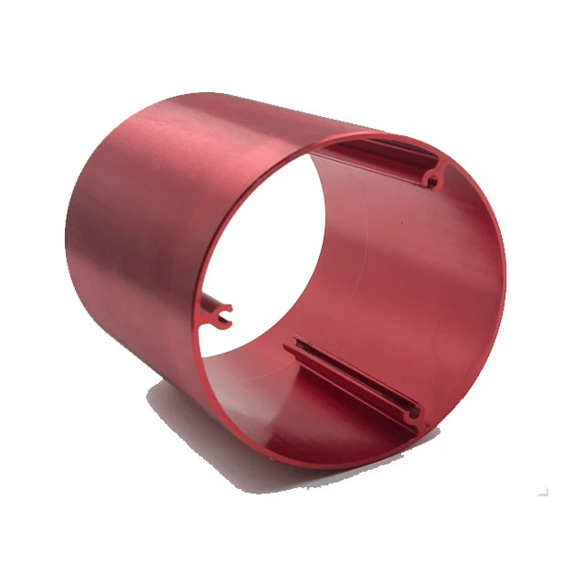 Aluminum Electronics Amplifier Aluminium Profile Round Aluminum Audio Shell Audio Speaker Enclosure