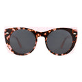 2024 New Fashion Style Vintage Cellulose Acetate Glasses Brand Circle Black Shades Men Cheap Sunglasses