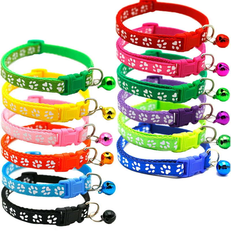 Collar Para Mascotas Adorable Accessories Breakaway Soft and Adjustable Cats Kitties Pet Cat Collar