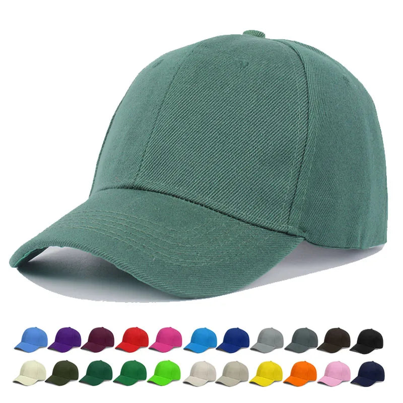Wholesale 6 Panel Cotton Adjustable Custom Logo Print Fitted Baseball Hats Outdoor Hombre Gorras Sport Cap for Men Women