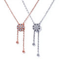 Tianyu Gems Choker Necklace 18K Gold Plated 925 Sterling White Vvs Moissanite Silver Pendant Necklace