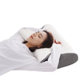 WJ-2039 Butterfly Healthy Sleep Pillow with Memory Foam Filling Neck & Cervical Support Removable Washable for Hotel Camping Use