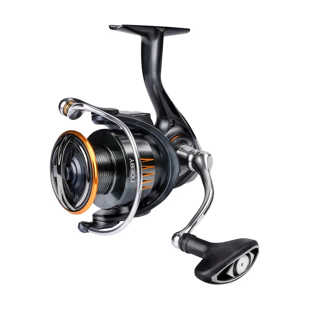 NOEBY Lightweight Inshore Spinning Reel V9 Carbon Spinning Fishing Reels 2500H/3000 Max Drag 7.5kgs