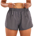 Womens Yoga Shorts Pants Quick Dry Polyester Workout Elastic Waist With Pockets Women Sport Running Shorts