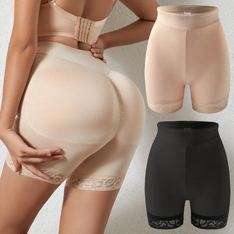 Women Seamless Butt Panties Lifter Underwear Sexy Shapewear Body Shaper Hip Enhancer Control Padded Lace Panties