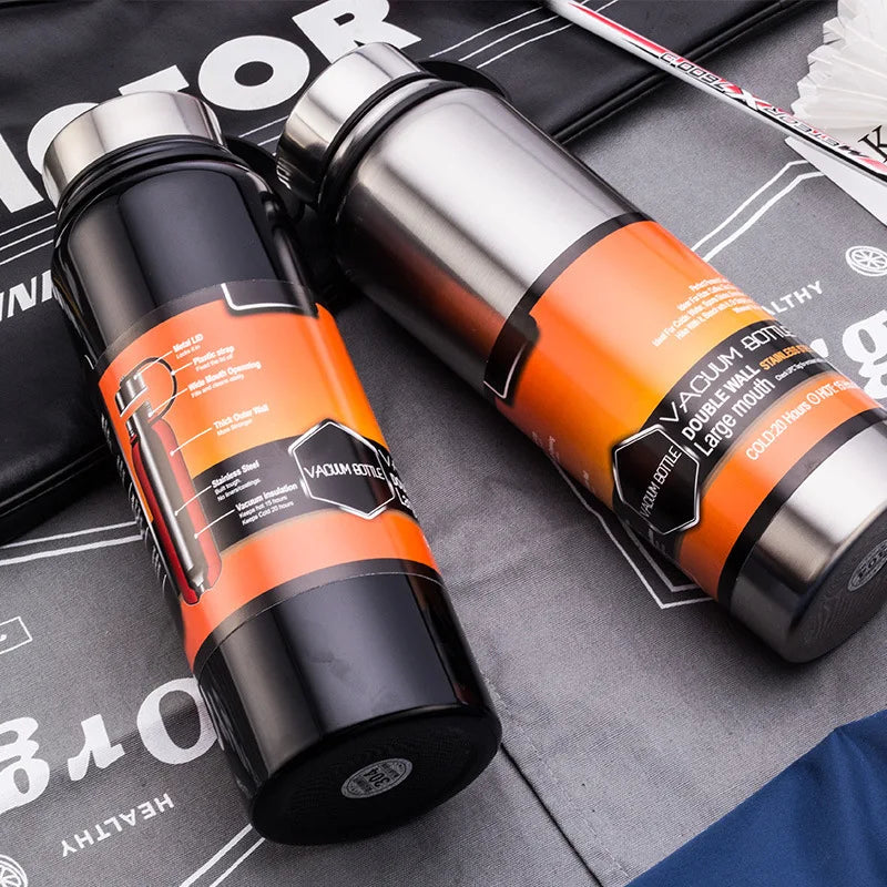 Hot Selling 32oz Double Wall Stainless Steel Vacuum Flask Big Capacity Insulated Thermos for Travel