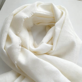 IN STOCK Pure 100% 100S Wool Warm Wool Scarf Super Soft Silk Scarves Hot Sale