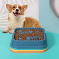 Dog Product Cute Pet Food Bowl Slow Feeder for Puppy Fish Bone Slow Eat Dog Bowl Pet Bowls and Feeders