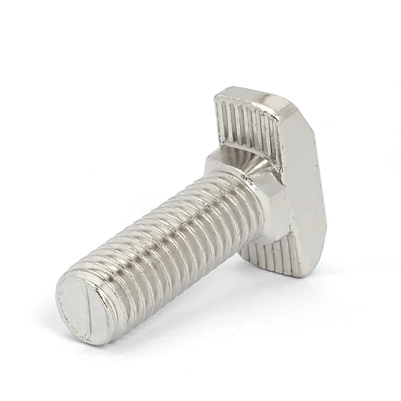 5167 M8*23-40 Customized t Slotted Bolt with Screw for Frame Fastener T Hammer Head Screw