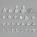 Soft Earring Backs Novel Silicon Earring Stoppers Clear Earring Backing Replacement for Stud Post Hypoallergenic