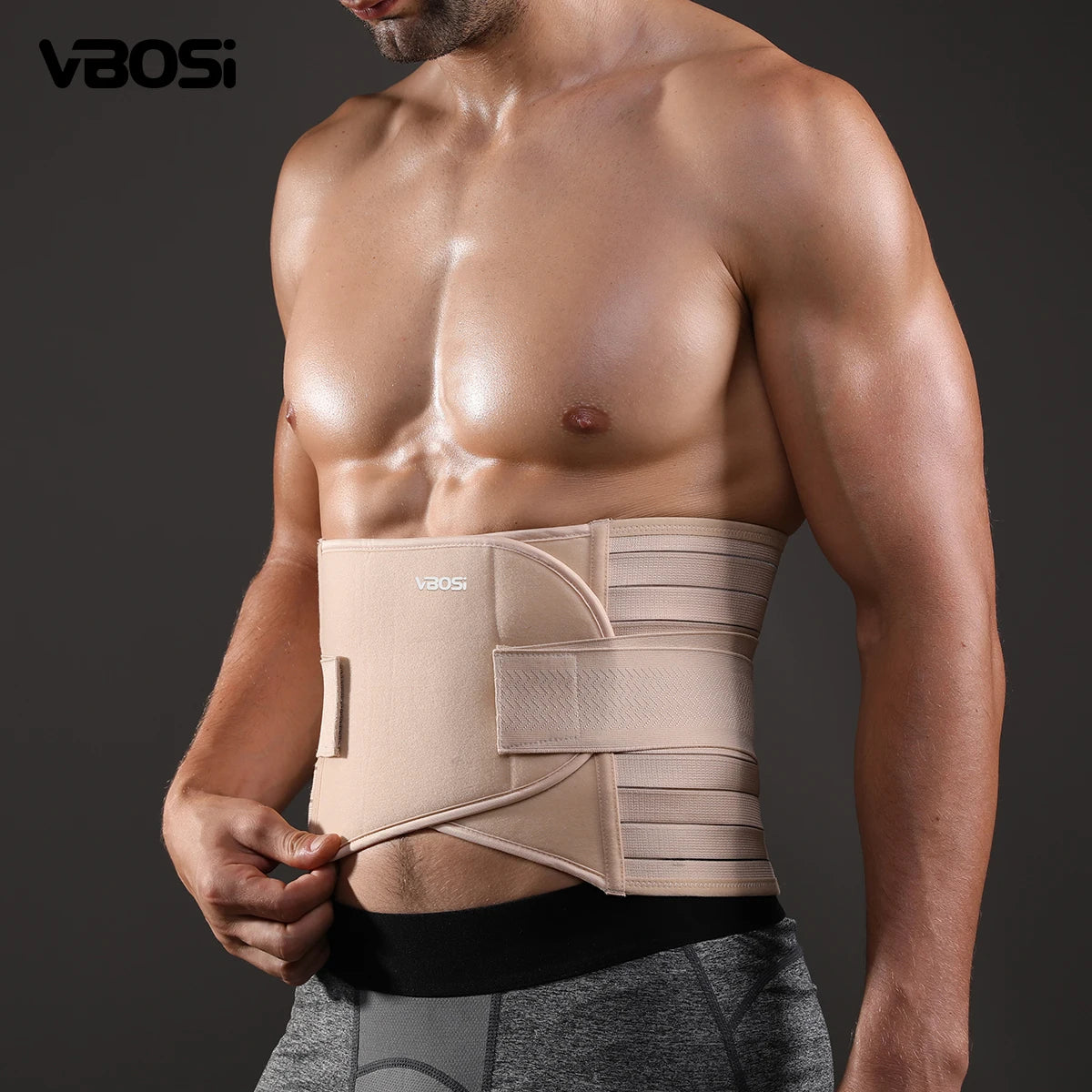 VBOSi 1152 Elastic Waist Belt for Women and Men Fitness Outdoor Sports Running Yoga Dance Waist Support Protector