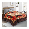 Wholesavase 100% Polyester Mink Blanket Oversized Fluffy Plush Soft Warm Korean Style 2 Ply Printed Flannel Fleece Blanket