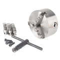 Adjustable K11-250 Manual 3-jaw Self Centering Chuck Steel High Precision for CNC Lathe Machines