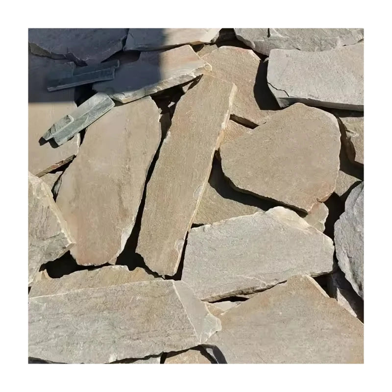 Decorative Modern Hotel Use Random Size Cultural Stone Veneer Natural Wall Cladding Slate with Antacid Resistance