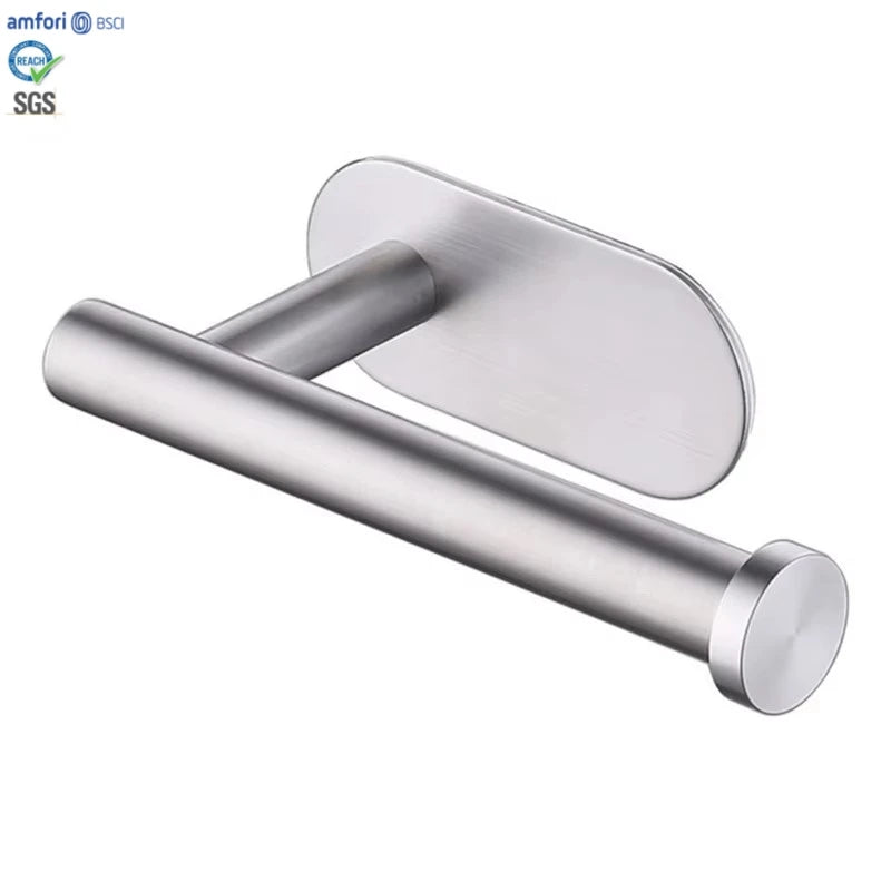 Stainless Steel Bathroom Shower Washroom Funny Toilet Paper Holder