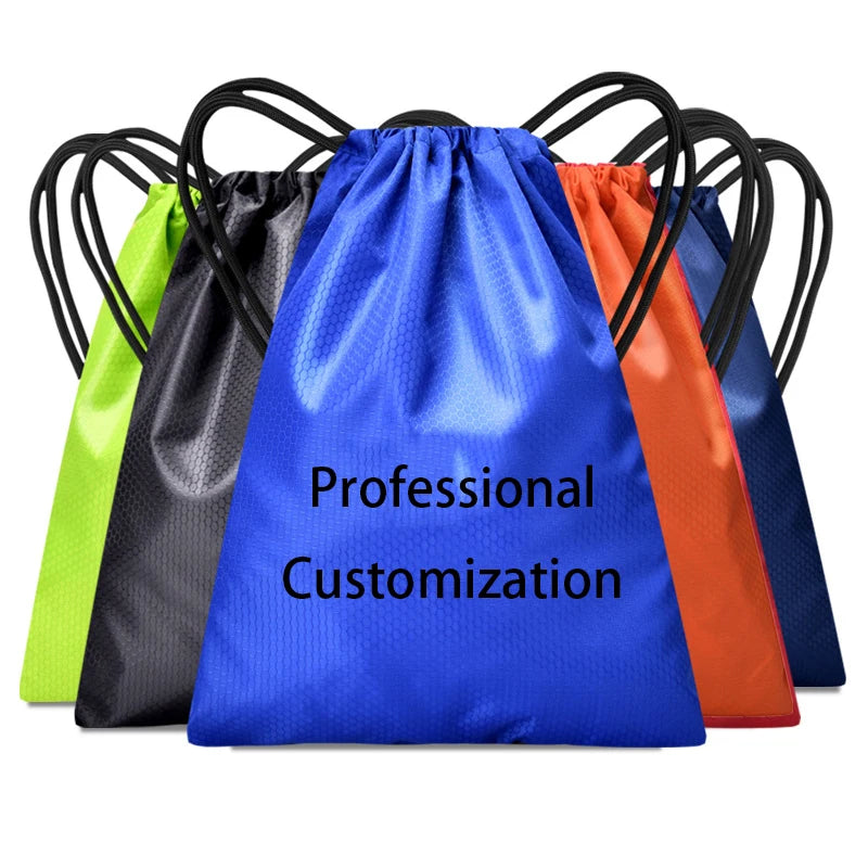 Waterproof Breathable Unisex Polyester Foldable Reusable Simple Open Closure Backpack Sport Gym Soft Large Capacity 20-38L Beach