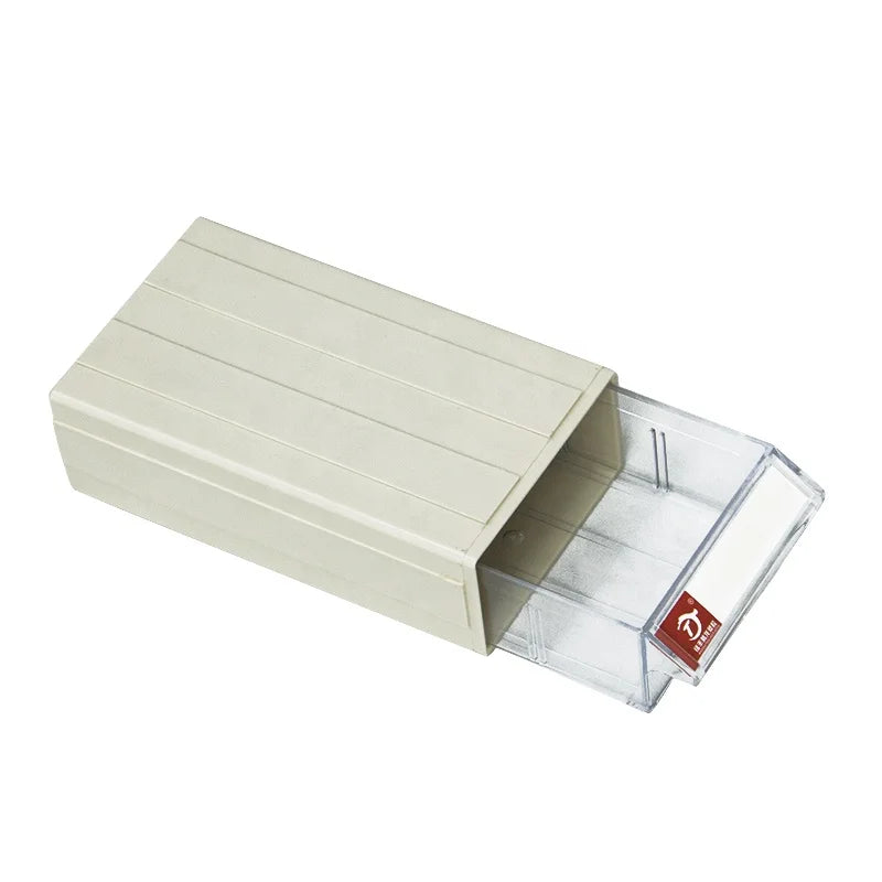 Blue/Yellow/Brown 240*130*78MM Tin Box/Bin Stackable Plastic Storage Drawers for Small Hardware Parts MegaBDM