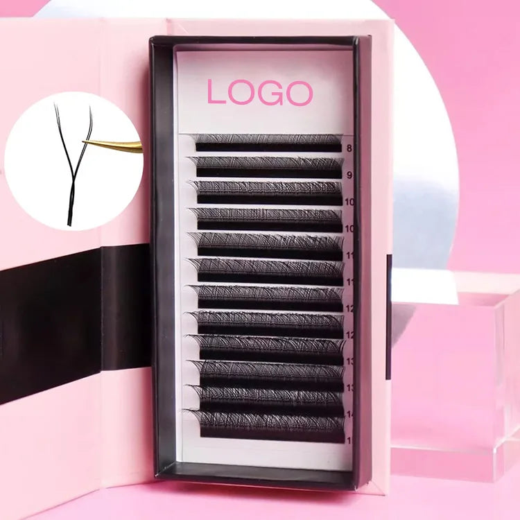 Premium Premade 0.05 0.07 Yy Volume Soft Light Natural Lash Extension Supplies Clover Lashes Fluffy 3d 4d 5d Velvet W Lashes