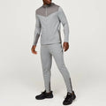 Custom 3M Reflective Design Logo Tracksuits 4 Way Stretch Wind Breaker Active Wear Tracksuit for Man