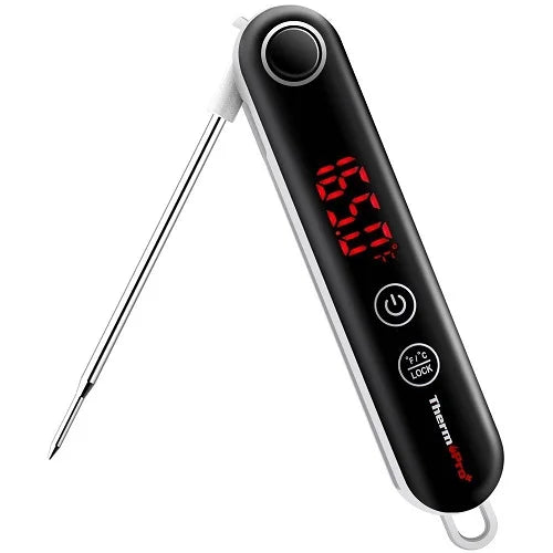 For ThermoPro TP18S Digital LED Display Kitchen Baking Oven Thermometer High Temperature Plastic Material
