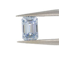 Light Blue Color Fancy Emerald Cut Lab Grown Diamond HPHT Wholesale Price EX Cut Lab Created Colored Diamond Gemstones