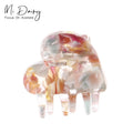 Mi Dairy Mini Small 2cm Size Heart Shaped Claw Clips for Women Girls 223908