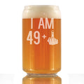 Wholesale Custom Print Pattern Round Transparent 16oz Reusable Transparent Glass Cola Beer Can Cup for Best Festival Gift