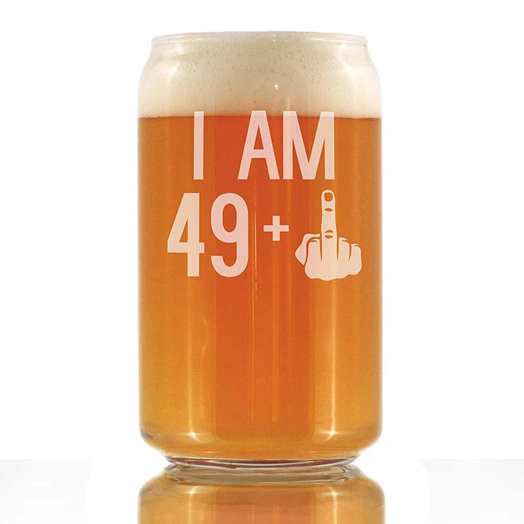 Wholesale Custom Print Pattern Round Transparent 16oz Reusable Transparent Glass Cola Beer Can Cup for Best Festival Gift