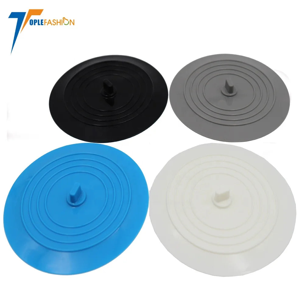 Recyclable Anti-Odor Eco-Friendly Silicone Bathtub Drain Plug Cover & Stopper for Kitchens Bathrooms Laundry