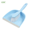 Durable Mini Hand Broom Dustpan Brush Set PP Material for Cleaning Cat Litter Kitchen Tables Countertops Cars