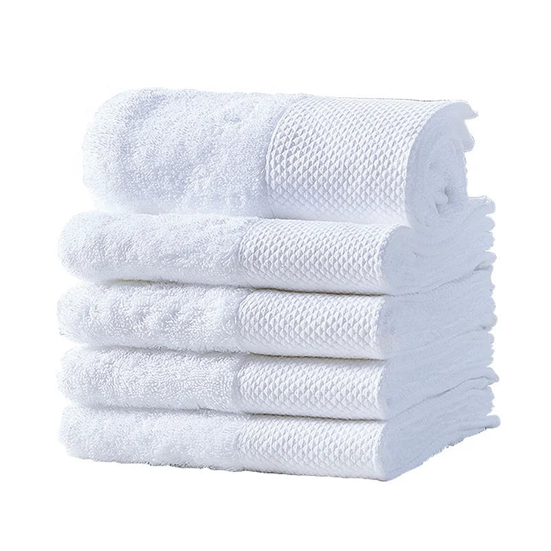 75x35cm Professional Wholesale Star Hotel Custom Super Absorbent 100% Cotton Terry Palmer Bathroom Face Beach Pool Towel