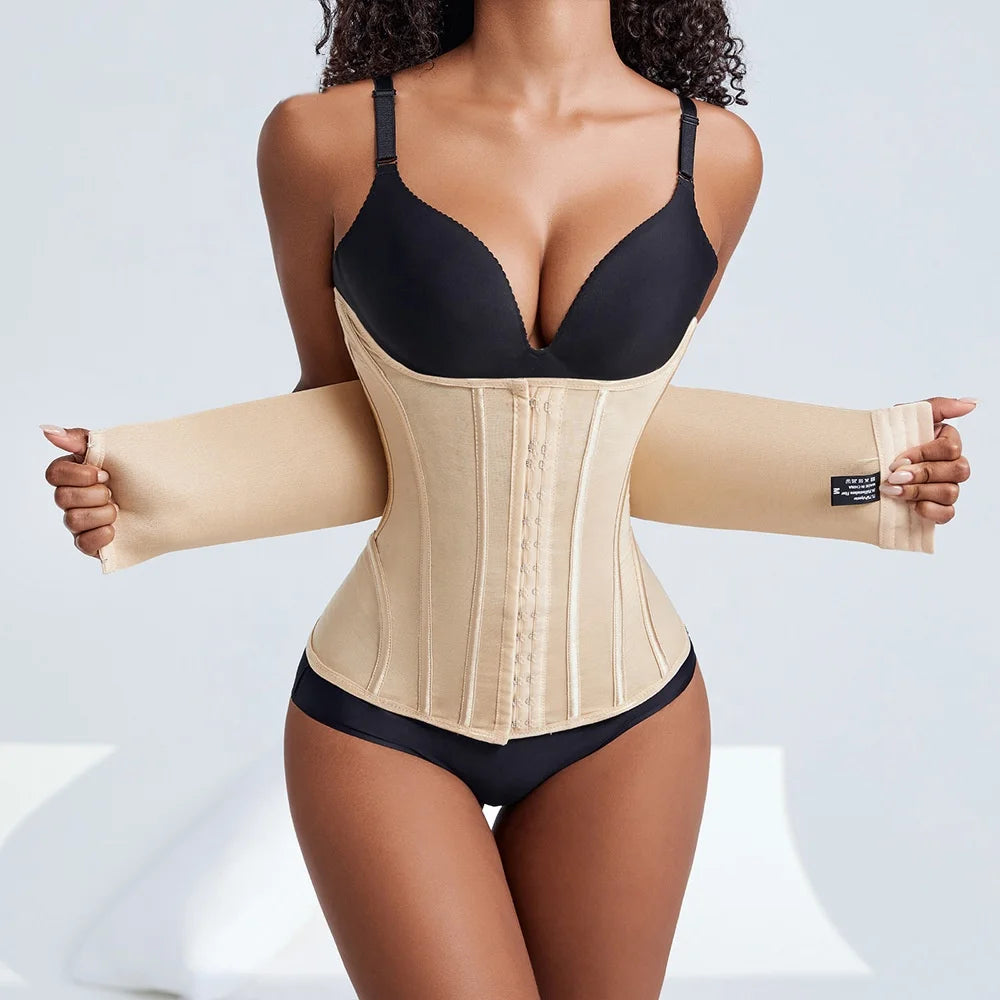 Women's Underwear & Shapewear Waist Trainer Tummy Control Slim Girdle Chest Lifter Waist Wrap Belt Cincher
