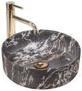 Nordic Style Bathroom Lavabo Round Shape Table Top Sink