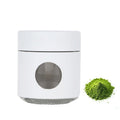 OEM Matcha Glass Tin Green Tea Powder Candy Canister Container Tin Can Matcha Box Metal