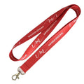 Factory-direct Polyester Heat Transfer Keychains Customizable with Logos Available in Various Colors