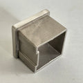 Factory Sales Promotion Railing Handrail Fittings Balcony Railing Parts Square Tube End Cap End Cover Casting Polished