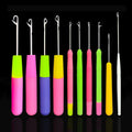 Crochet Braid Hair - Knots - Curl Crochet Needle (Combo) Small Hook and Big Hook Crochet Needle 2 Pieces