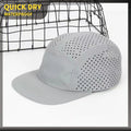 Wholesale Quick Dry Breathable Custom Logo Mesh Caps Cycling Camping Running Blank Plain 5 Panel Unstructured Camp Cap Hat