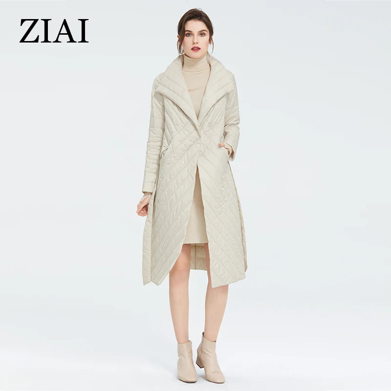 Hot Selling Padded Coat Long Waterproof Warm Padded Coat Womens Long Padded Winter Coats