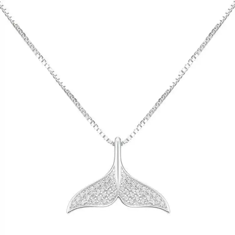 Wholesale New Fashion Jewelry Chain 925 Silver Tail Choker Necklace for Women