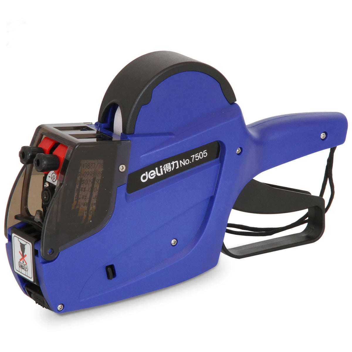 7505 Dual-Row Supermarket Store Price Labeler 10-Digit Price Marking Machine High Visibility Price Tag Machine