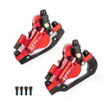 ZTTO 2022 New Line Pulling MTB Road Bike Hydraulic Disc Brake Calipers Front Rear Cable Control Bicycle 2 Piston Oil Brake