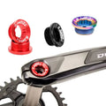 TOOPRE Mountain Bike Aluminum Alloy Screw MTB Integrated Chainwheel Torx Crank Cover M20 Bolt for XT/XTR/SLX/DEORE