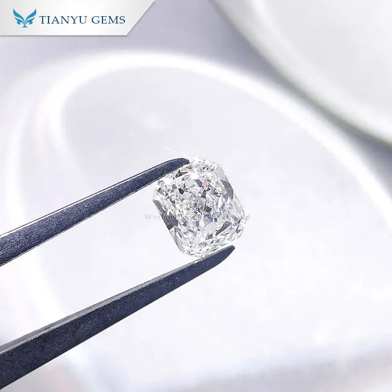 Tianyu Promotion Lab Grown Diamond Stock Radiant Cut CVD--2.16CT -E/VS2  Lab Diamond Free IGI Certificate