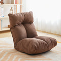 5 Position Angles Contemporary Foldable Sofa Legs Tatami Bed Backrest Chair Living Room Bedroom Folding Sofa Chair