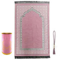 Machine-washable Polyester Prayer Mat Anti-Slip Muslin Prayer Rug Gift Set