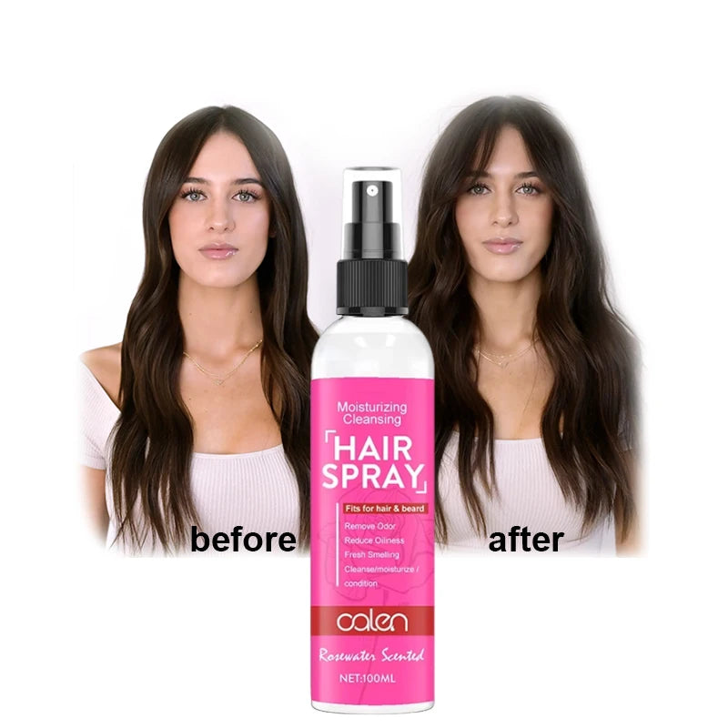 Oalen Hair Braid Care Hydrate and Moisturizing Anti-Itching Rose Hair Freshing Spray